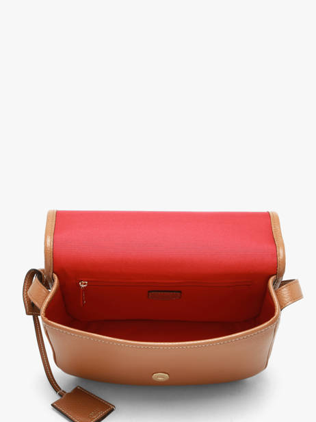 Cross Body Tas M Victoire Leder Lancel Bruin victoire A13992 ander zicht 4